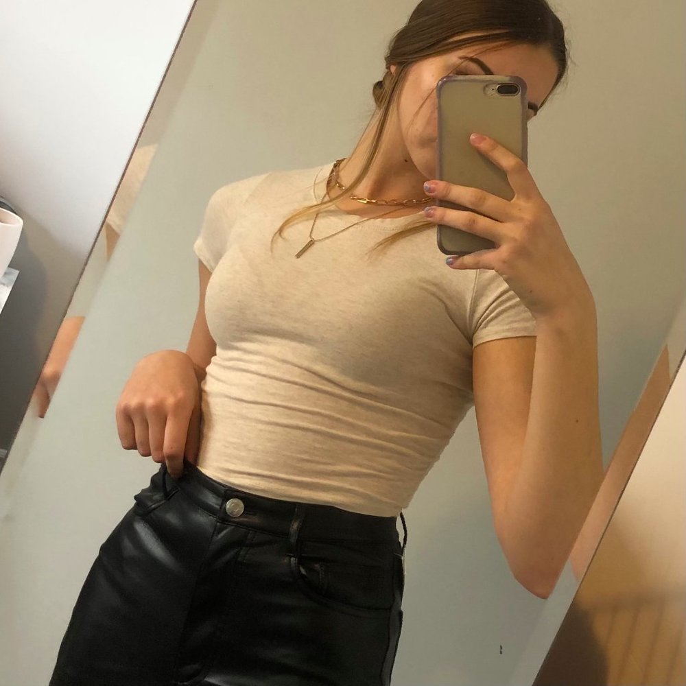 Cropped Basic Tee